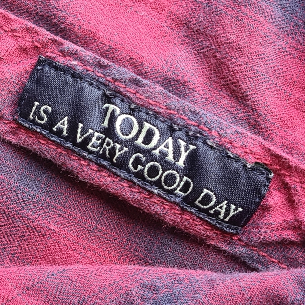SCOTCH & SODA Mens Small Luxury Quality Pink Check Long Sleeve Plaid Shirt - Picture 8 of 16